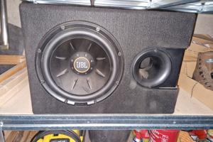 SUBOOWFER JBL AUTO  AMPLIFICATORE SONY CAVI