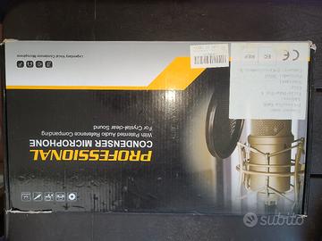 Kit Microfono Scheda Audio V8 Nuovo