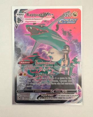 Carta Pokèmon Rayquaza VMAX TG20/TG30