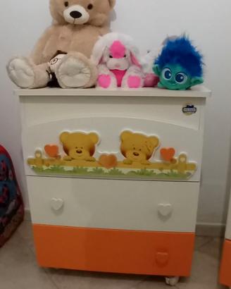 Cassettiera cameretta