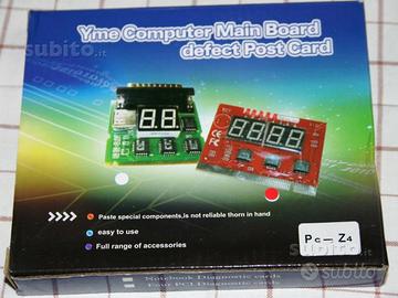 Scheda per rilevare guasti a notebook