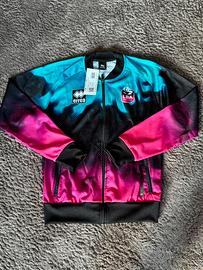 Felpa  Erreà con zip integrale, taglia S