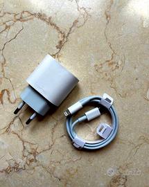 Caricatore 20W + Cavo 60W usb-c/Lightning Apple