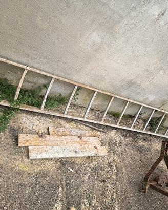 scala conica 4 metri alluminio 