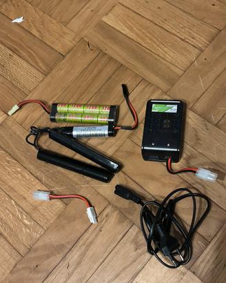 SetSoftair: Caricabatterie NiMH+2 batterie 9.6V