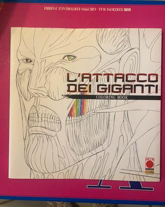 Attacco dei giganti Coloring Book
