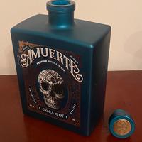 Bottiglia vuota gin amuerte