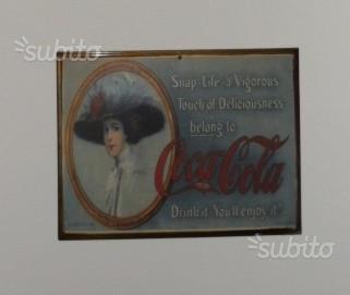 Quadretto e vassoio coca cola