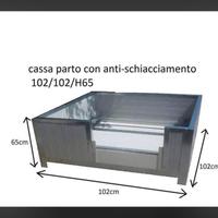 Cassa parto anti schiacciamento 