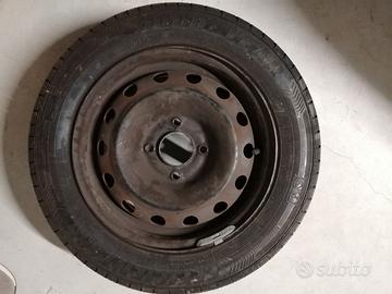 Ruota di scorta Peugeot 206 completa