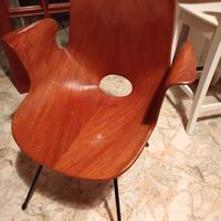 Set di 4 sedie Design con braccioli "MEDEA"