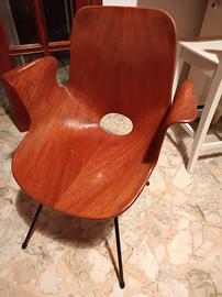 Set di 4 sedie Design con braccioli "MEDEA"