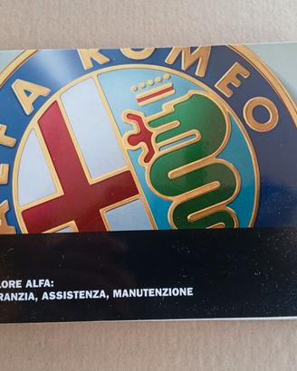 Alfa Romeo MITO GT SPIDER  159 Libretto Tagliandi