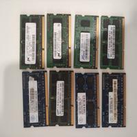 RAM SODIMM DDR3 per Notebook sia Intel che AMD