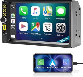 Autoradio 2 DIN da 6,88" Apple CarPlay Android