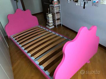 Letto singolo fucsia