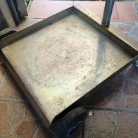 Carrello zincato 