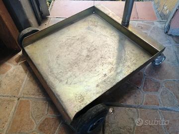 Carrello zincato 