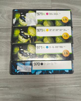 cartucce HP 971XL e 970