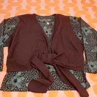 camicia vintage seta fine anni 70 fiori