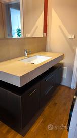 mobile bagno colore noce scuro, brand MOAB 80