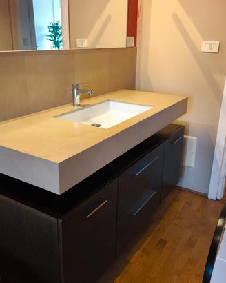 mobile bagno colore noce scuro, brand MOAB 80