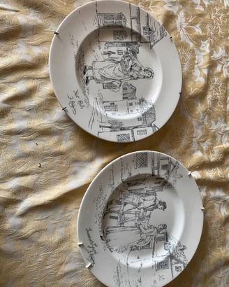 Coppia Piatti Vintage”London Cries” Royal