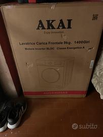 Akai 9 kg 1400 giri inverter