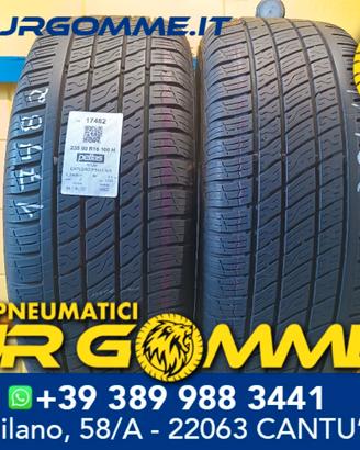 2 Gomme al 80% 235/60/16 PETLAS 4 Stagioni - Cantù