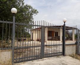 Villetta 70 mq + piazzale e giardino 1500 mq