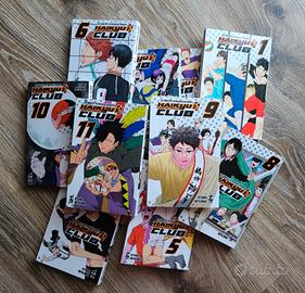 Haikyu Club manga volumi 1-11