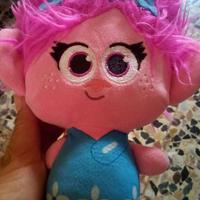 peluche  di babyTroll, con moschettone