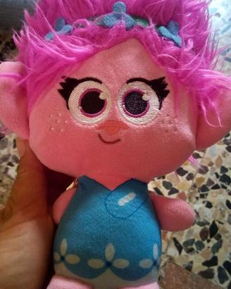 peluche  di babyTroll, con moschettone