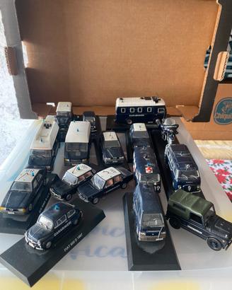 Lotto 16 Modellini Carabinieri 1:43 Alfa Fiat