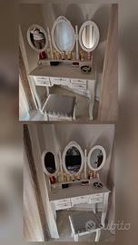 postazione trucco nuova 80€ comprata 130