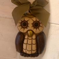 Gufetto portafortuna in ceramica della THUN