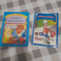 Libri illustrati La Bella e la Bestia/Pinocchio