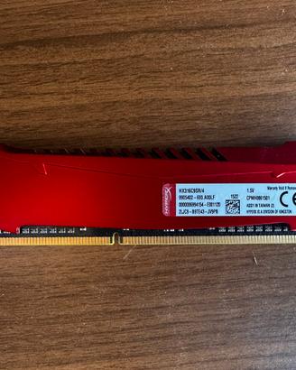 RAM Kingston HyperX Savage DDR3 4GB CL9