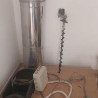 Inserto a pellet per termocamino con display