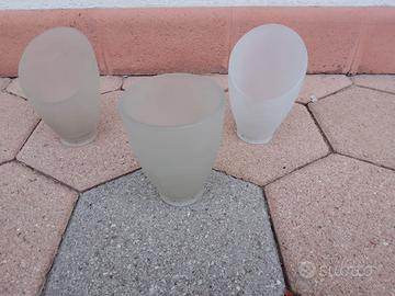 3 Paralumi Lampade (Lampadario)