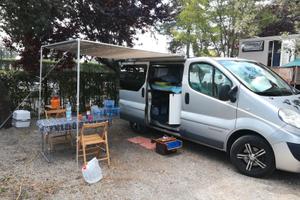 Furgone renault trafic 9 posti allestimento camper