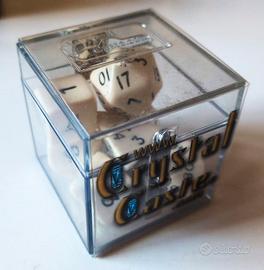 Dadi Vintage RPG & Poker: Crystal Caste Bone/Ivory