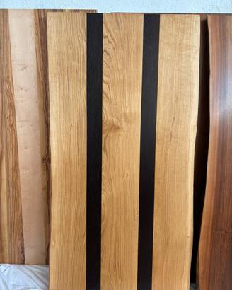 Top tavolo in legno massello