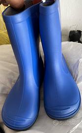 Stivali pioggia blu tg. 25