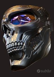 Dirt Bike Helmet integrale Biker - All Black