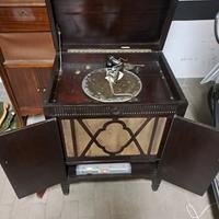 grammofono antico monarch funzionante per collezio