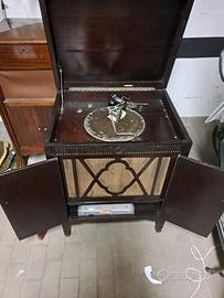 grammofono antico monarch funzionante per collezio