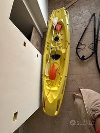 Kayak Tandem/ Biposto BIC TRINIDAD giallo usato