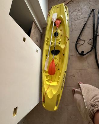 Kayak Tandem/ Biposto BIC TRINIDAD giallo usato