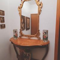 consolle con specchio